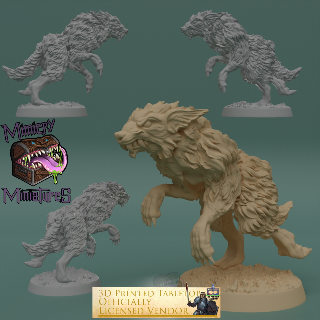 Wolves - The Lost Adventures from 3D Printed Tabletop image 4